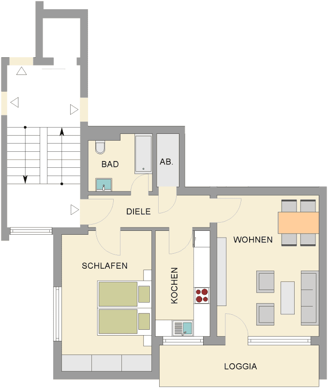 2 Zimmer, 60,2 m² in Velbert – Bild 6